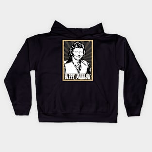 80s Style Barry Manilow Kids Hoodie